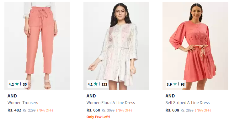 Image of Branded Women's Clothing Starting At @₹482