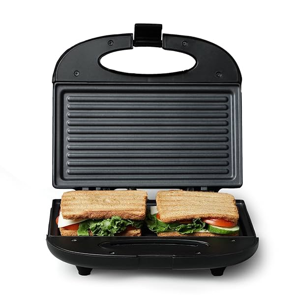 Image of CADLEC PowerGrill 800W Sandwich Maker & Toaster