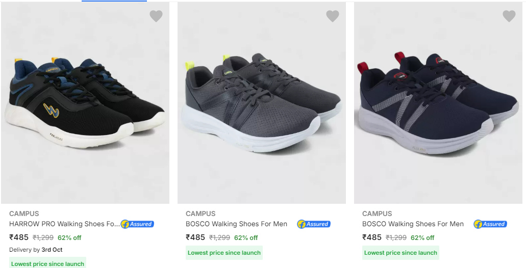 Image of CAMPUS Mens Footwear @ Minimum 62% Discount