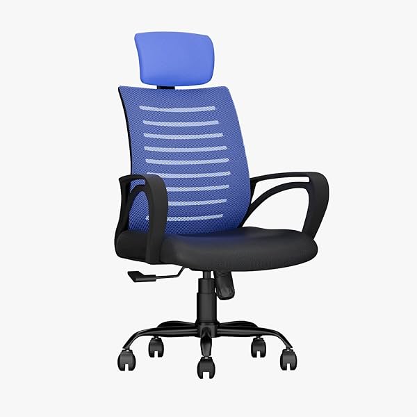 Image of CELLBELL Desire C104 Mesh High Back Ergonomic Office Chair for Work from Home Metal Base Seat Height Adjustable Chair