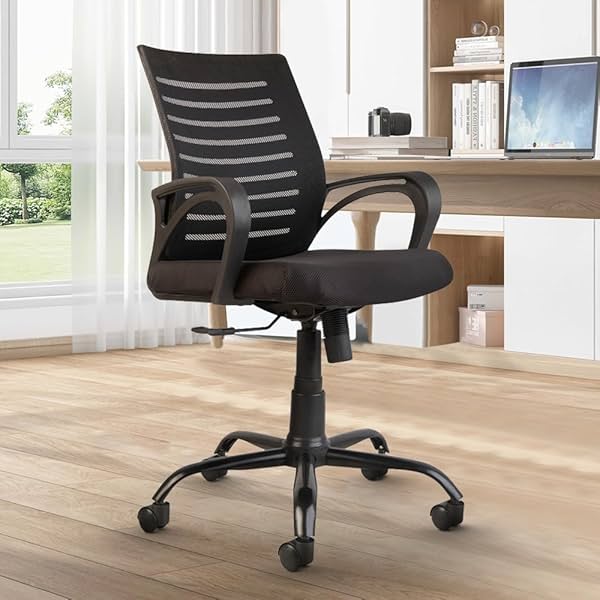 Image of CELLBELL Desire C104 Mesh Mid Back Ergonomic Office Chair/Study Chair