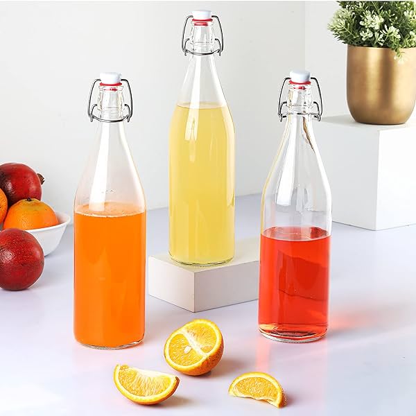 Image of CELLO Aquaria Glass Water Bottle, 1000ml * set of 3.