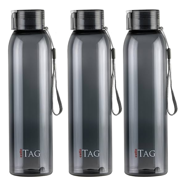 Image of CELLO My Tag PET Water Bottle (1000ml * 3)