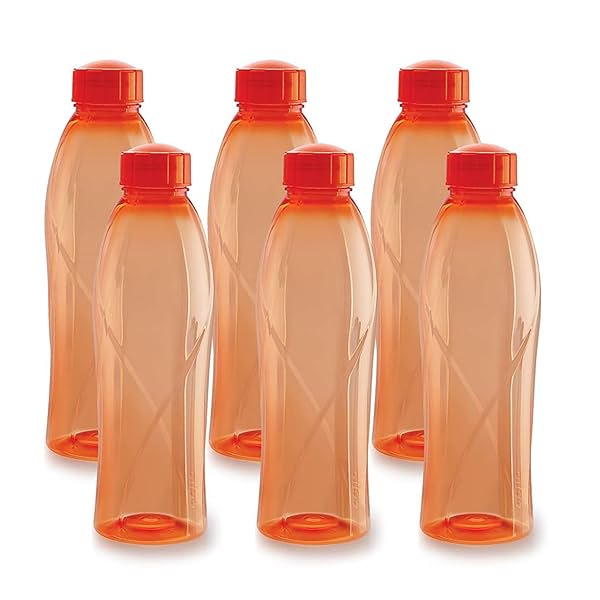 Image of CELLO Texas PET Bottle ( 1 Litre, Set of 6)