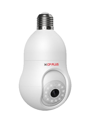 Image of CP PLUS 3 MP Resolution Smart Wi-fi Bulb Security Camera | 360° View