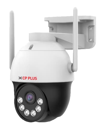 Image of CP PLUS 3MP 4G Pan Tilt Sim Card Supported Smart Outdoor Camera