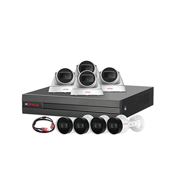 Image of CP Plus 8 IP 2MP CCTV Camera Kit 