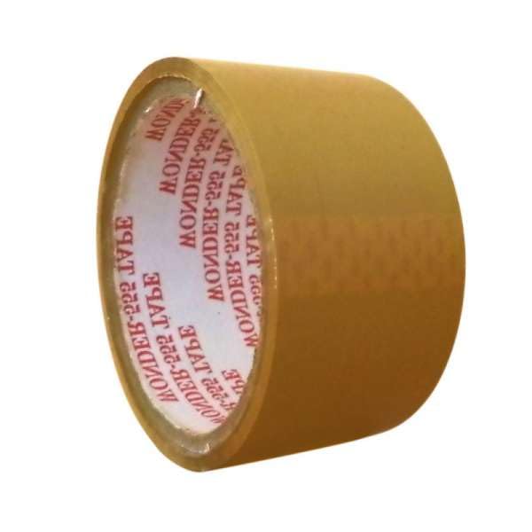 Image of CUBIC Cello Brown Tape 3 inch,65 m Pack of 4