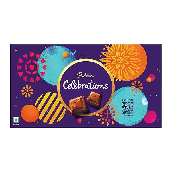 Image of Cadbury Celebrations Assorted Chocolate Diwali Gift Pack, 144.1 g.