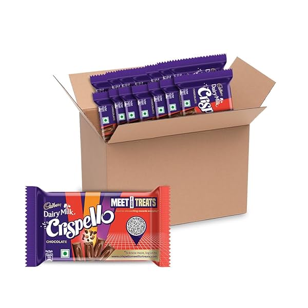 Image of Cadbury Dairy Milk Crispello Chocolate Bar, 35 g - Pack of 15