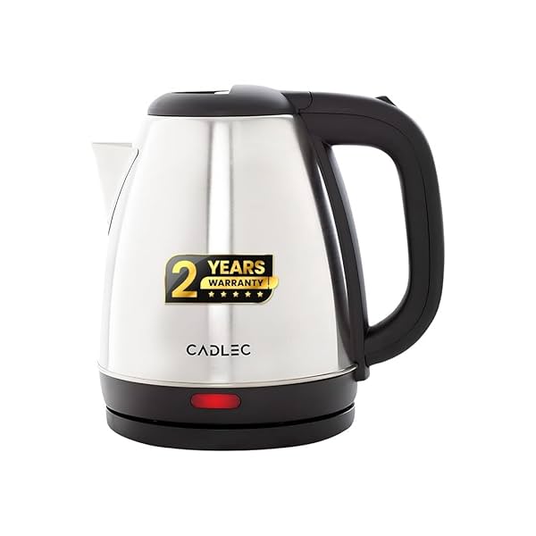 Image of Cadlec Crystal 1.5L Stainless Steel Electric Kettle