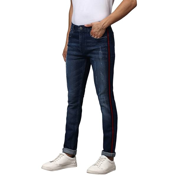 Image of Campus Sutra Men Regular Fit Jeans