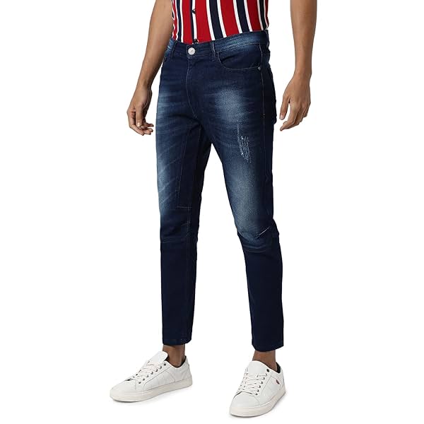 Image of Campus Sutra Men Regular Fit Jeans