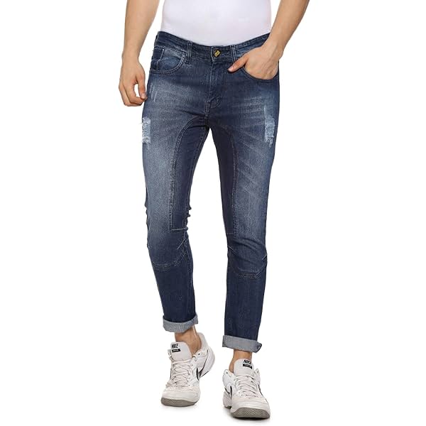 Image of Campus Sutra Men's Slim Fit Jeans