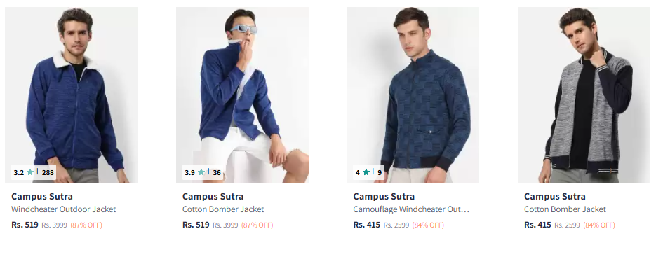 Image of Campus Sutra Starts Price Just ₹519