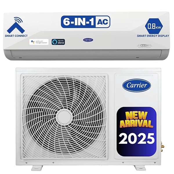 Image of Carrier 2 Ton 3 Star Wi-Fi Smart Flexicool Inverter Split AC