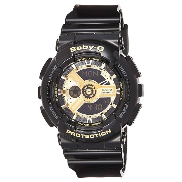 Image of Casio Baby-G Analog-Digital Black Dial Women's Watch