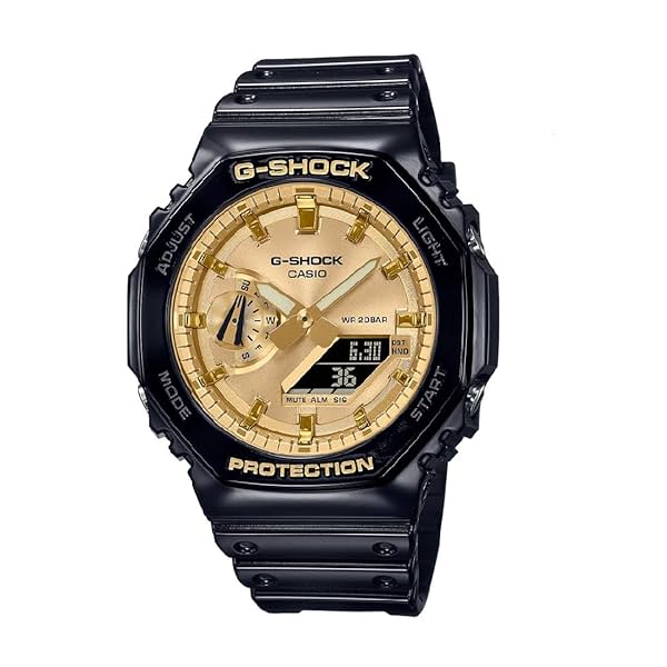 Image of Casio G-Shock GA-2100GB-1ADR Analog-Digital Men's Watch, Shock and 200M Water Resistant