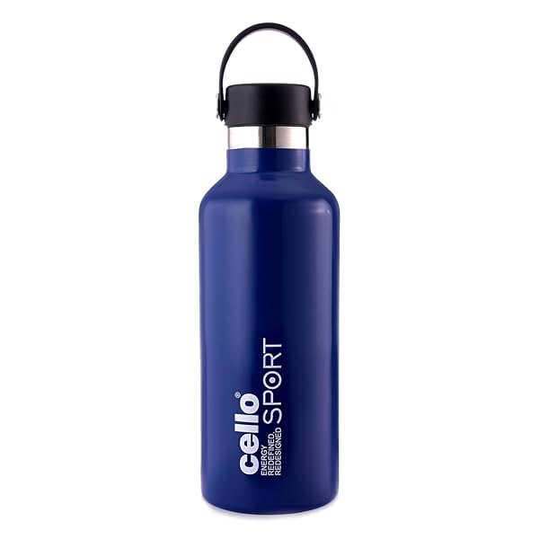 Image of Cello Aqua Bliss Thermosteel Insulated Water Bottle, 600ml