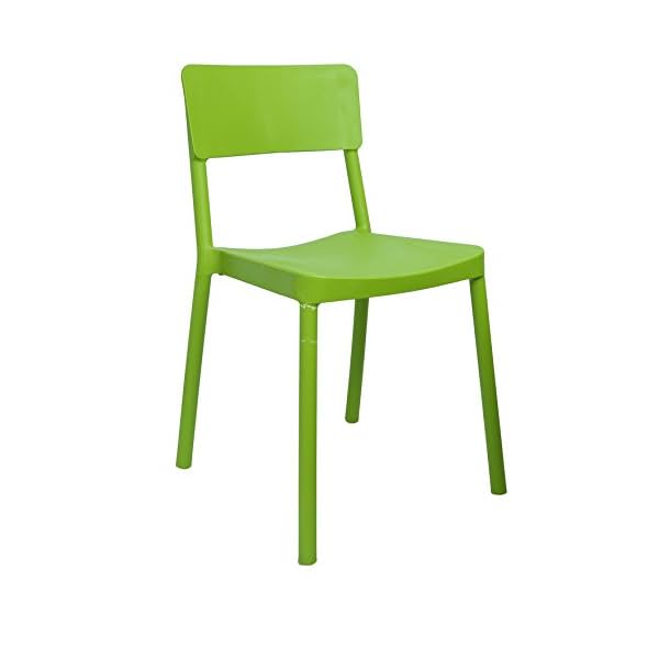 Image of Cello Eskimo Cafeteria Set of 6 Chairs