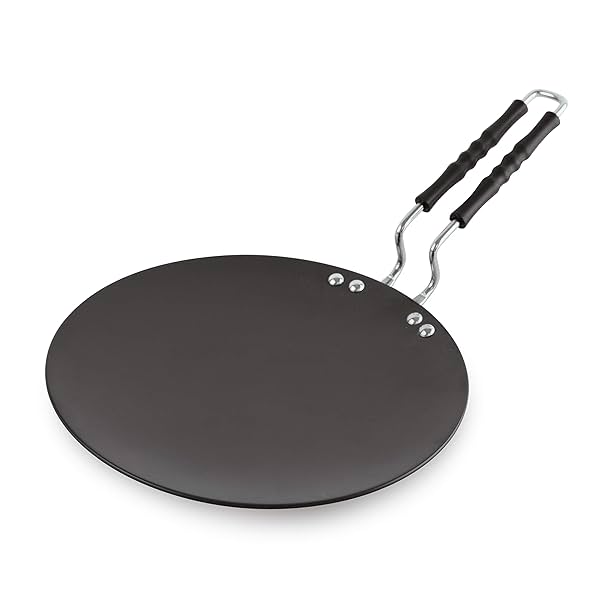 Image of Cello Hard Anodized Concave / Roti / Paratha Tawa 25cm