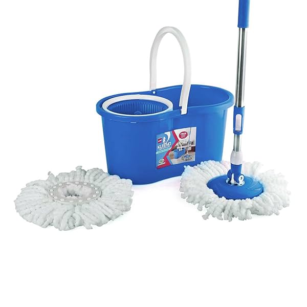 Image of Cello Kleeno Compacto Spin Mop with 2 Refill 