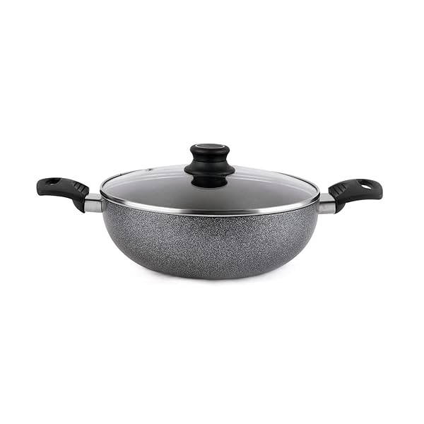 Image of Cello Non Stick Hammered Tone Kadhai 2.5L