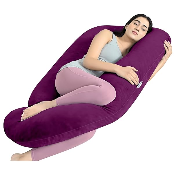 Image of Cherilo Full Body G Shaped Pregnancy Pillow f