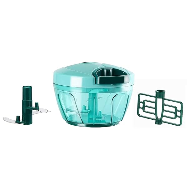 Image of Chopper 500ml 2in1 Mini Handy with 3 Blades & Mixer Blade