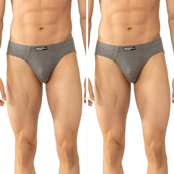 Image of Chromozome Mens Cotton Briefs (Pack of 2)