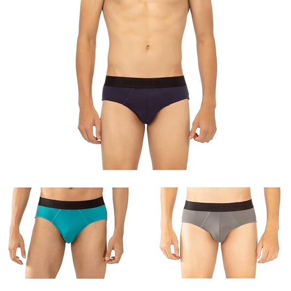 Image of Chromozome Mens Modal-Stretch Briefs Pack of 3