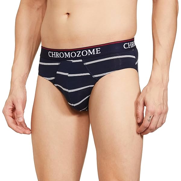 Image of Chromozome Mens Modal-Stretch Striper Brief