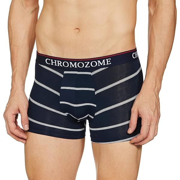 Image of Chromozome Mens Modal-Stretch Striper Trunk