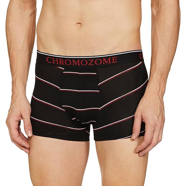 Image of Chromozome Mens Modal-Stretch Striper Trunk