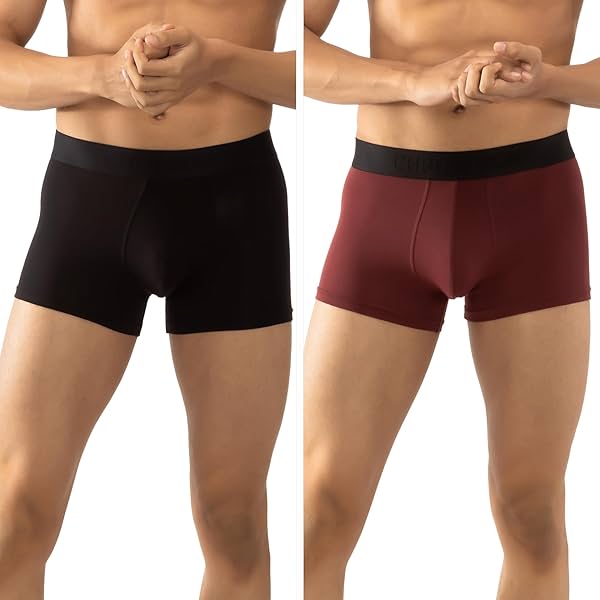 Image of Chromozome Mens Modal-Stretch Trunks (Pack of 2)