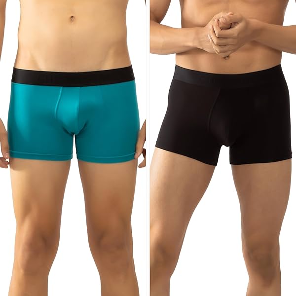 Image of Chromozome Mens Modal-Stretch Trunks (Pack of 2)