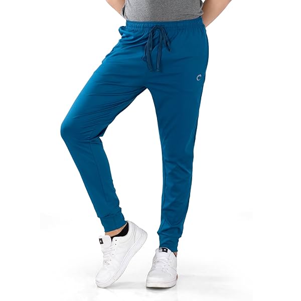 Image of Chromozome Mens Quick Dry Polyester Stretch Track Pants