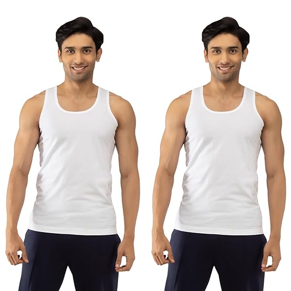 Image of Chromozome Mens Vests (Pack of 2)