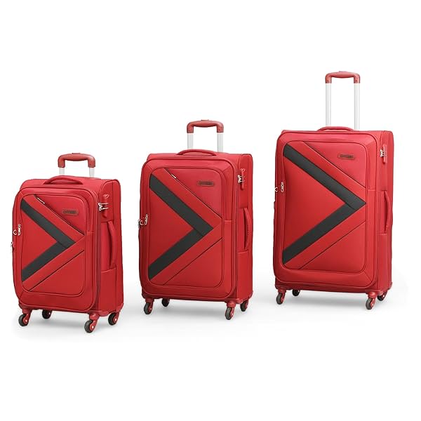 Image of Citizen Arrow Voyage Trolley Bags Set of 3 (59 cm Small, 68 cm Medium & 78 cm Large)