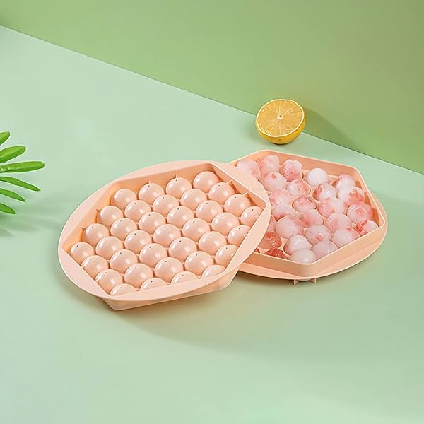 Image of Clazkit 37-Grid Hexagon Ice Cube Tray