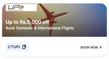 Image of Cleartrip Flights Coupon: Up to ₹5000 off on Book Flights