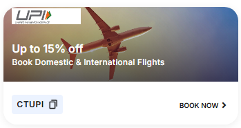 Image of Cleartrip International Flights Coupon: Up to 15% off International Flights