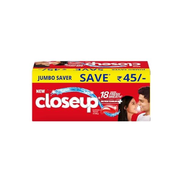 Image of Close Up Toothpaste - 600g (Pack of 4)