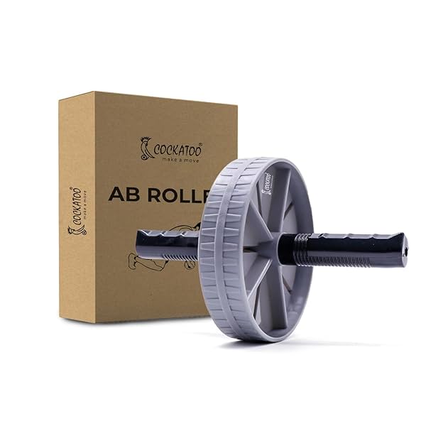 Image of Cockatoo ECOPLUS Ab Roller for Home Gym: Compact and Versatile Core Training EquipmentCockatoo ECOPLUS Ab Roller for Hom