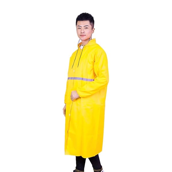 Image of Cockatoo RNCT-02 Rain Coat for Men & Women,Overcoat Oxford Material Rain Coat 