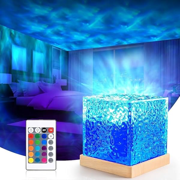 Image of Coeus Dynamic Ocean Wave Lamp