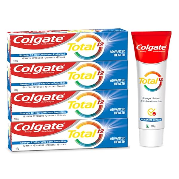 Image of Colgate Total Advanced Health Antibacterial Toothpaste 480g 