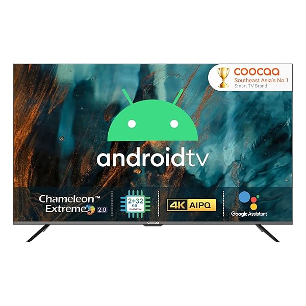 Image of Coocaa 108 cm (43 inches) Frameless Series 4K Ultra HD Smart Certified Android IPS LED TV