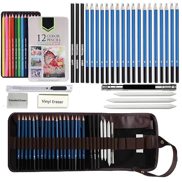 Image of Corslet 41-Pcs Art Supplies Set