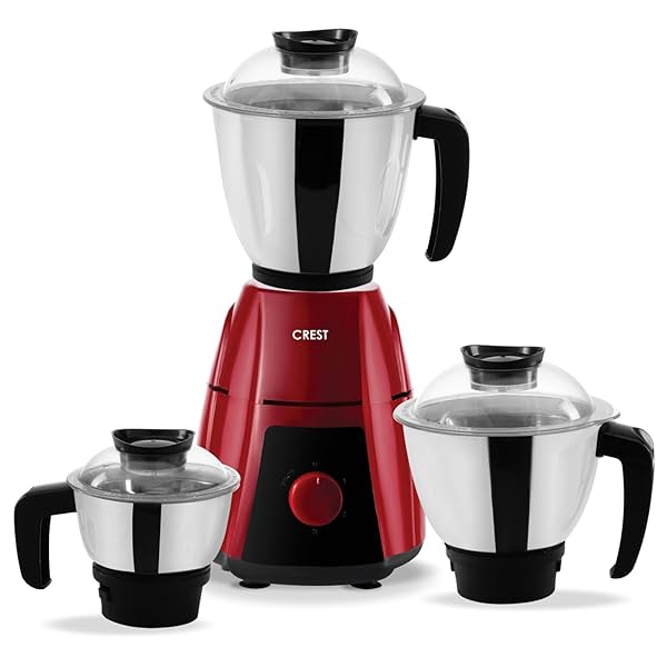 Image of Crest Innovative Lives Precision 750 Watt 3 Jar Mixer Grinder, 3.4 stars